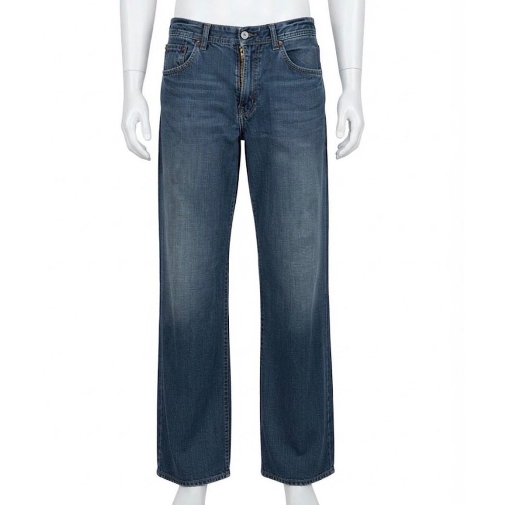 AG Adriano Goldschmied The Hero Jeans Mens 34X32 Medium Wash Straight Leg Denim